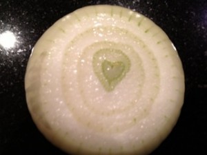 Even the onion loves HOT Paleo Jambalaya
